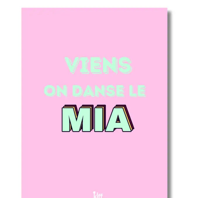 Affiche Viens on danse le MIA