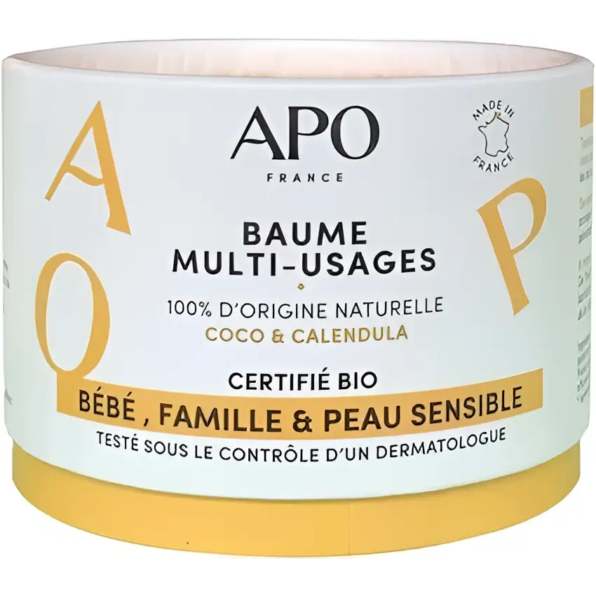 Baume multi-usage Apo France au calendula bio réparateur