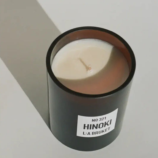 Bougie parfumée vert ambré Hinoki - 260g