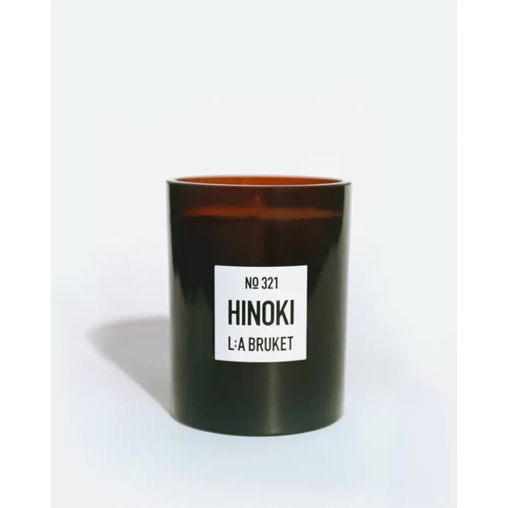 Bougie parfumée vert ambré Hinoki - 260g