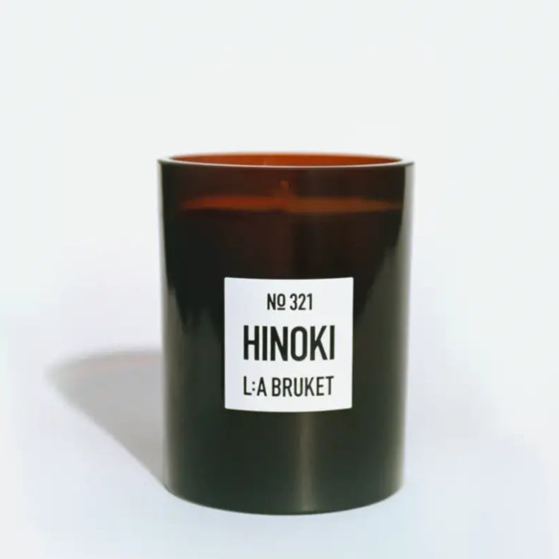 Bougie parfumée vert ambré Hinoki - 260g