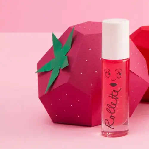 Brillant à lèvres enfant rollette - Framboise