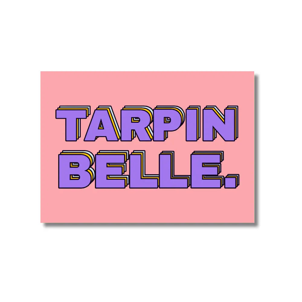 Carte Postale – TARPIN Belle