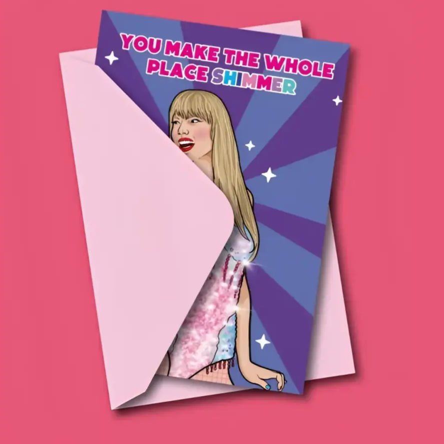 Carte postale taylor swift