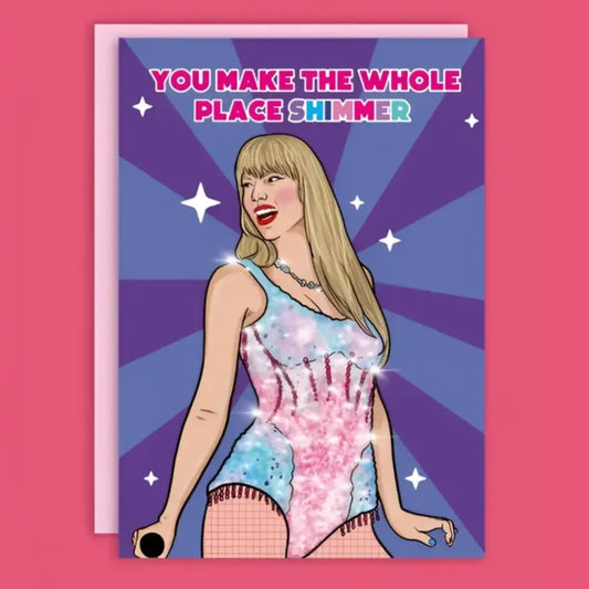 Carte postale taylor swift