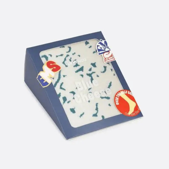 Chaussettes blue cheese confort optimal avec pins, style chaussettes fantaisie fun