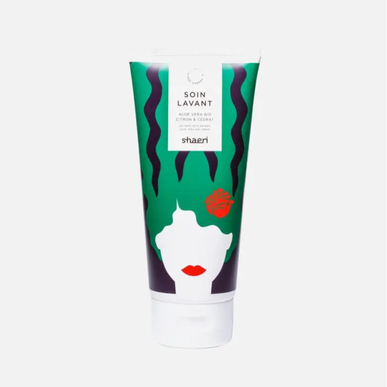 Co-wash lavant et démelant (2 en 1) à l’aloe vera et aux huiles essentielles