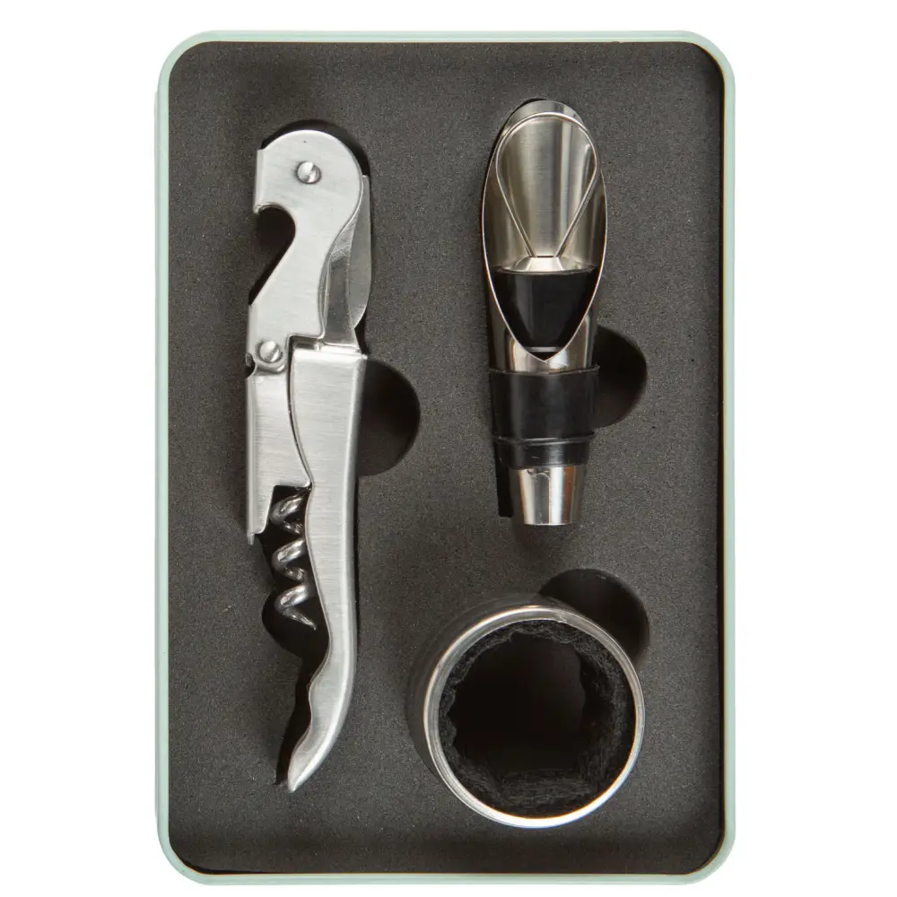 Coffret D’Accessoires Pour Le Vin