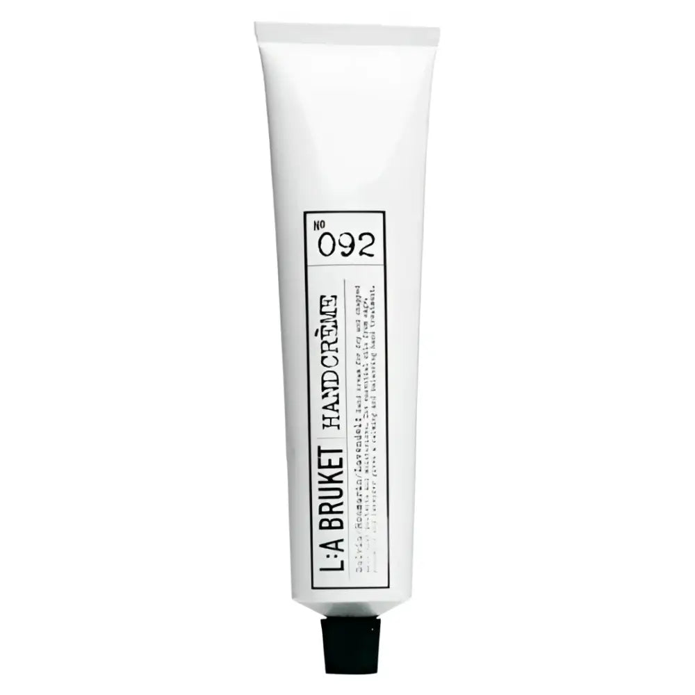 Crème mains aux plantes aromatiques sauge romarin lavande 70 mL, tube blanc avec capuchon noir