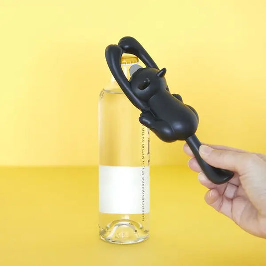 Décapsuleur Curious Cat Noir