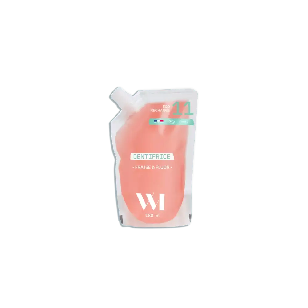 Eco Recharge Dentifrice Fraise & Fluor