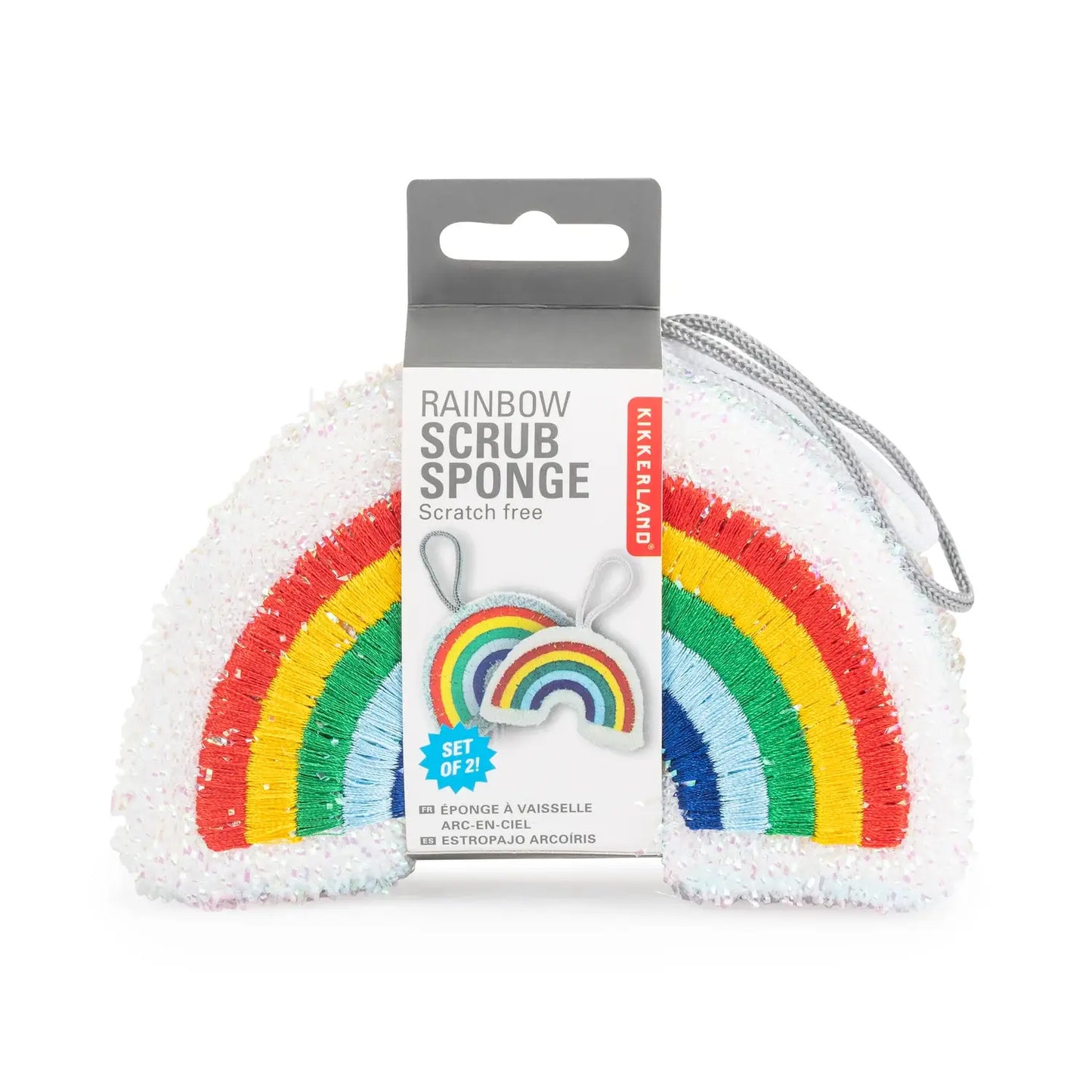 Éponges rainbow résistantes, nettoyage plus sensible, séchage facile