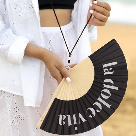 Éventail la doce vita