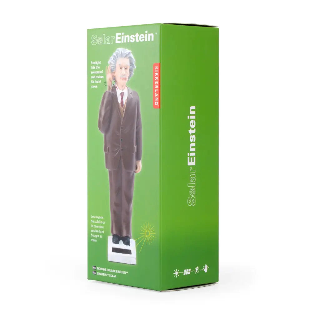 Figurine Solaire Einstein