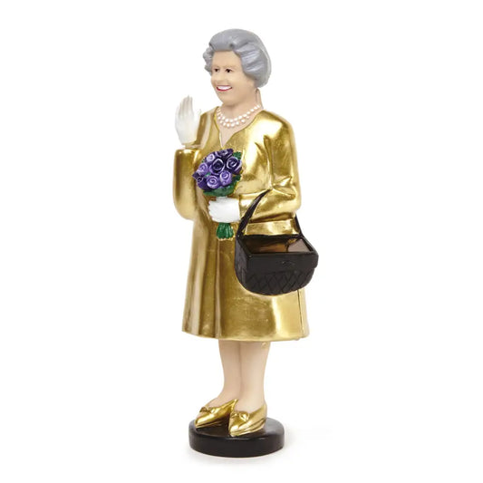 Figurine Solaire Queen Elisabeth Derby Édition
