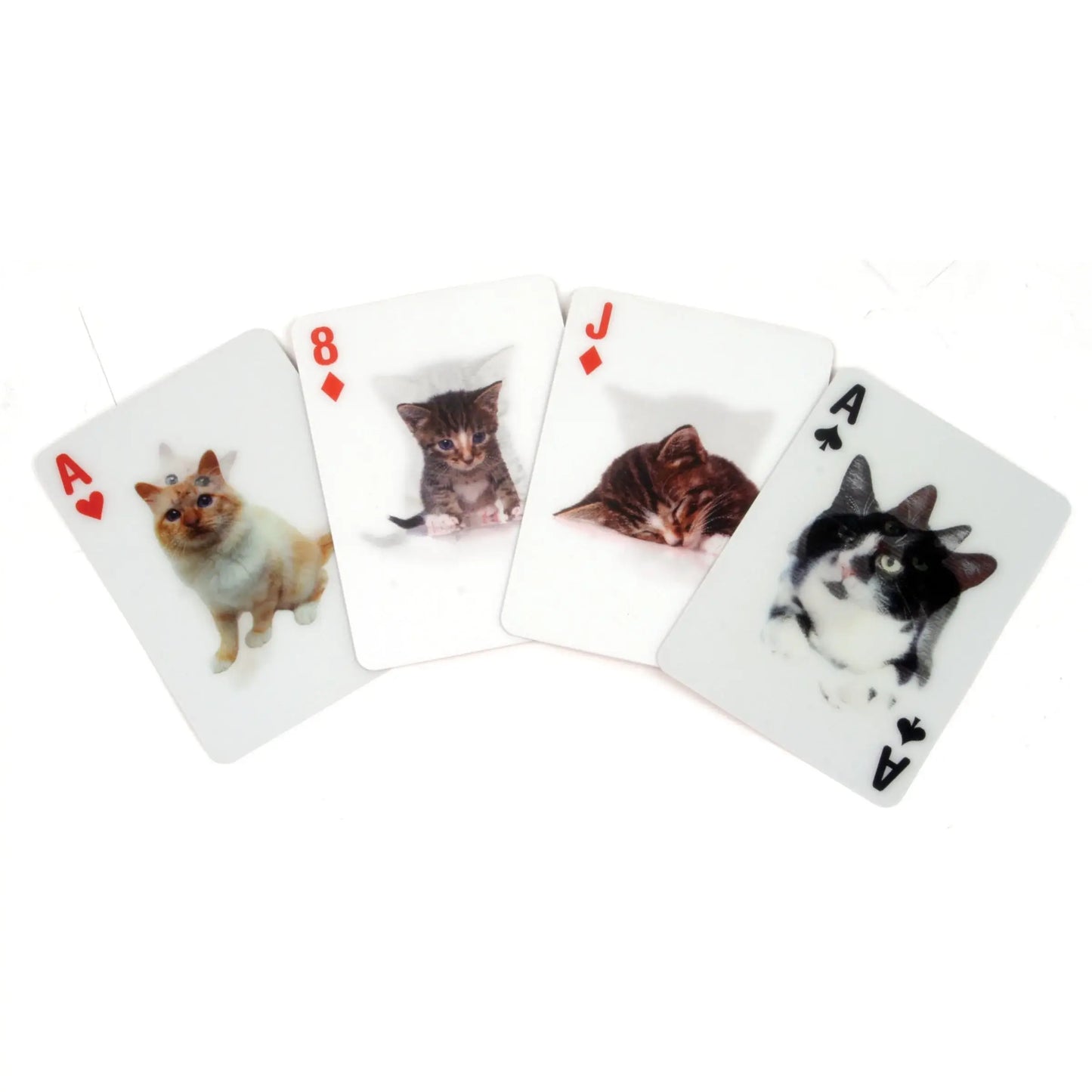 Jeu de cartes 3D chats avec chats animés en technologie lenticulaire