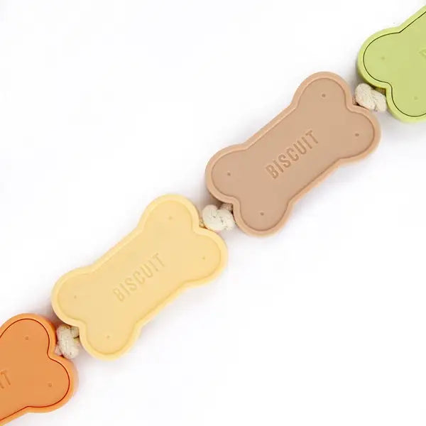 Laisse Chien Biscuit Multicolore 108cm