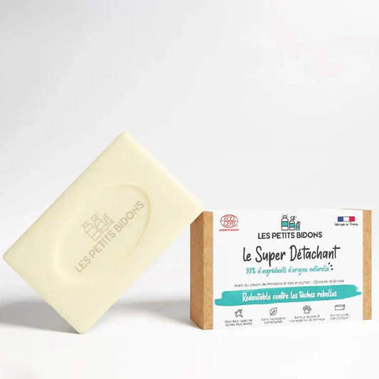 Barre de détachant solide super detachant 100g avec packaging, naturel et efficace