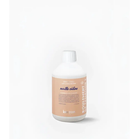 Bouteille de lessive liquide maille caline pour aux cycles délicats 500mL