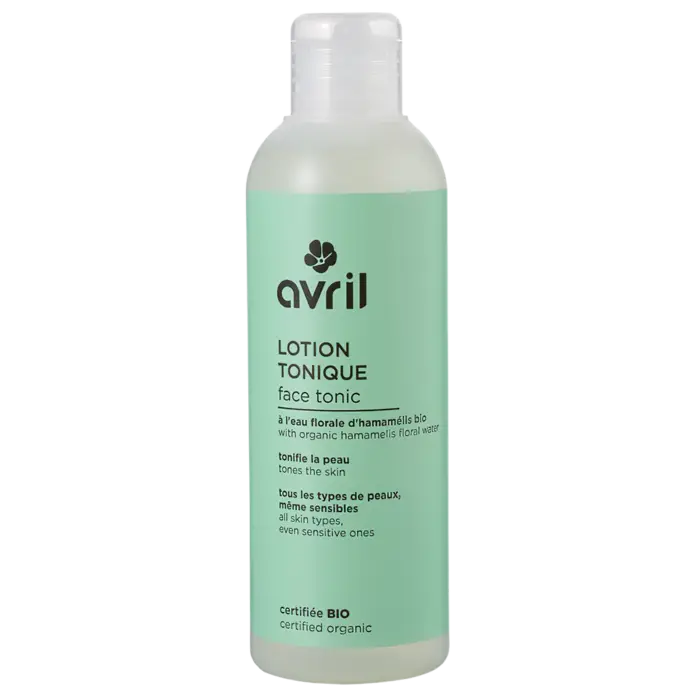 Lotion tonique certifiée bio 200 ml pour fraîcheur immédiate