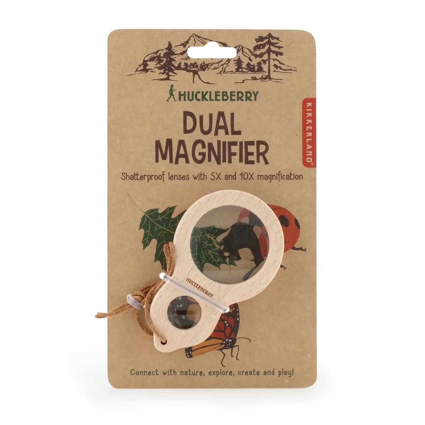 Loupe en bois Huckleberry hêtre FSC pour petits explorateurs