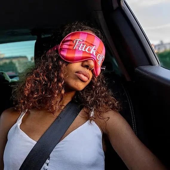 Masque de sommeil fuck off