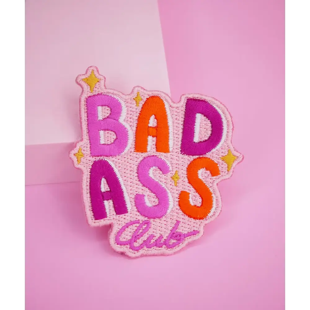 Patch thermocollant Badass club