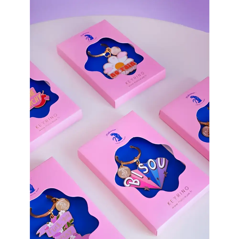 Porte-clé bisous