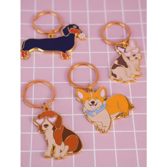 Porte Clé Bouledogue Français