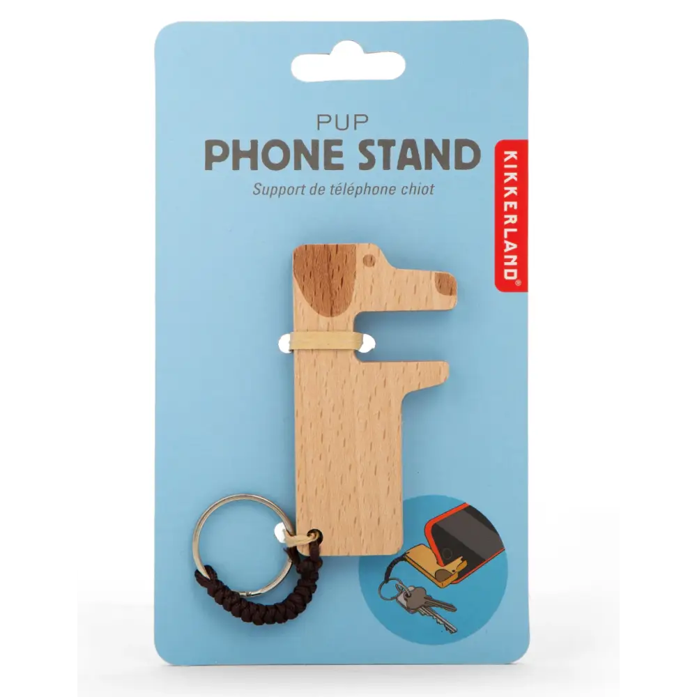 Porte Clé Support De Téléphone Chien