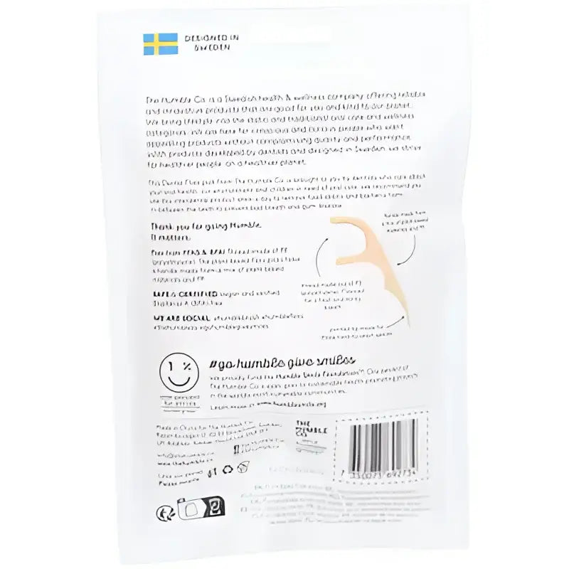 Porte-fil dentaire menthe x50 pour routine bucco-dentaire compacte