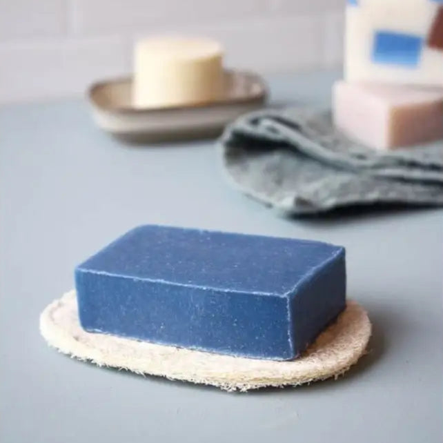 Porte-savons en luffa