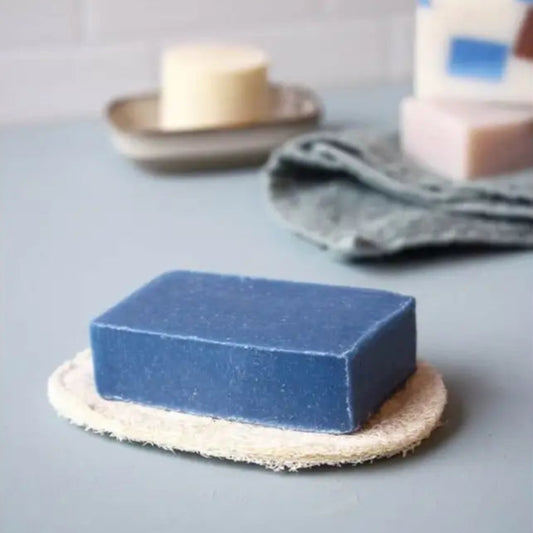 Porte-savons en luffa