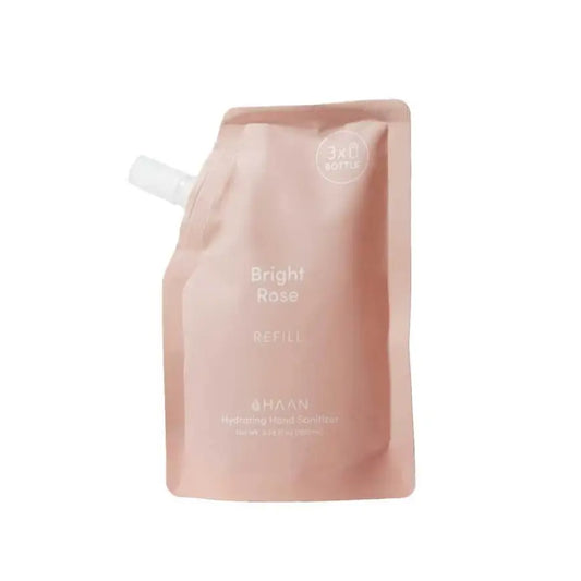 Refill pink pouch for mains bright rose spray nettoyant et hydratant, geste simple