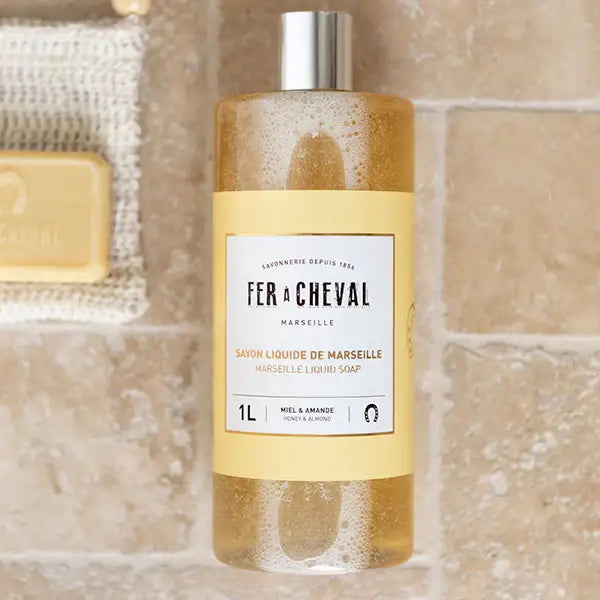 Recharge savon main/corps liquide - miel/amande 1L