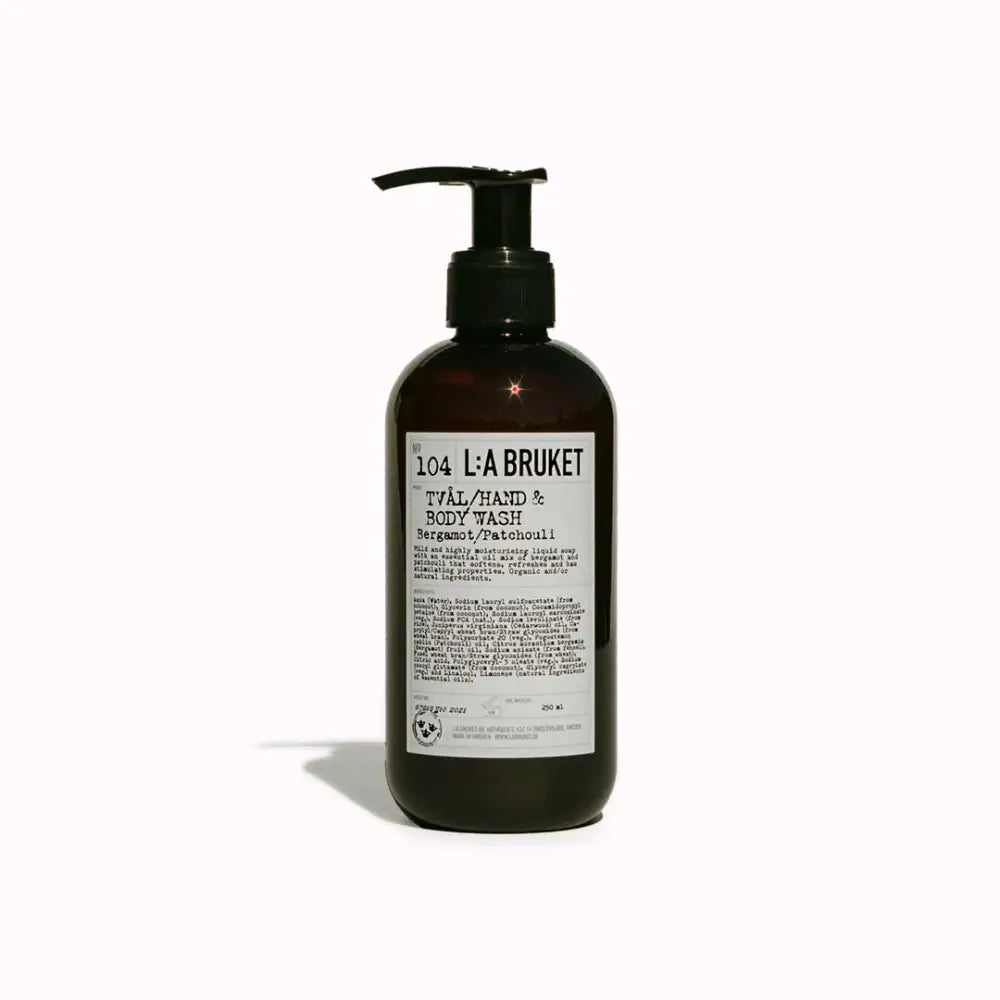 savon main/corps liquide - bergamotte/patchouli 240mL