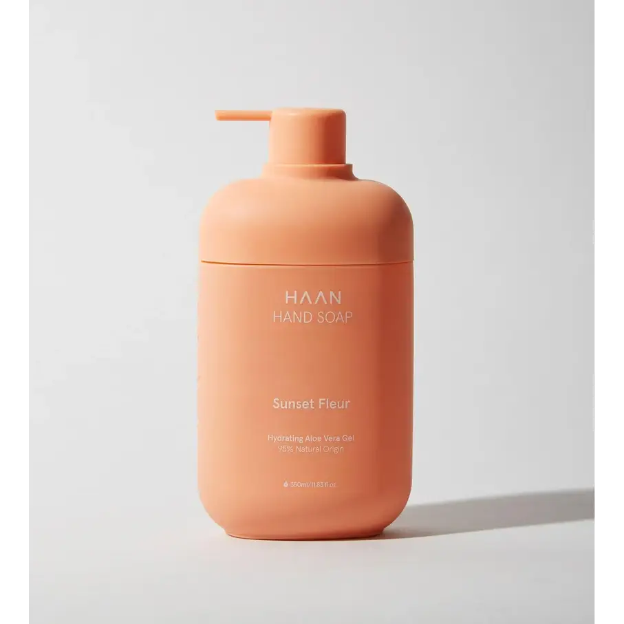 Savon pour les mains aux probiotiques rechargeable Sunset fleur 350 ml