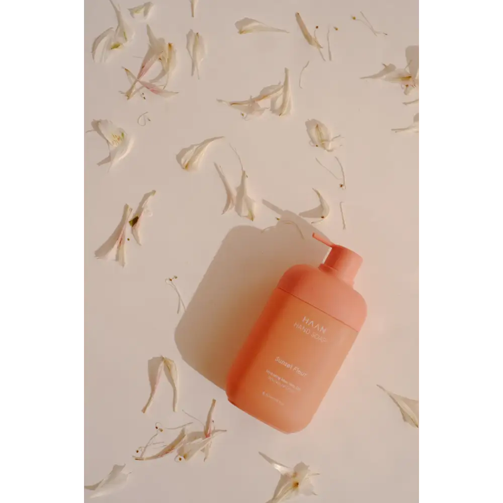 Savon pour les mains aux probiotiques rechargeable Sunset fleur 350 ml