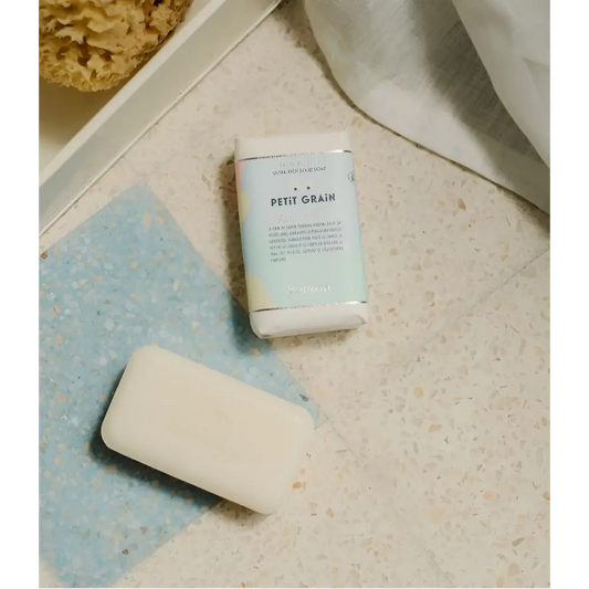 Savon solide surgras petit grain 100g à la fleur d’oranger douce bio