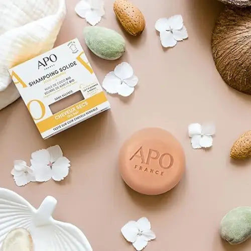 Shampoing solide - cheveux secs