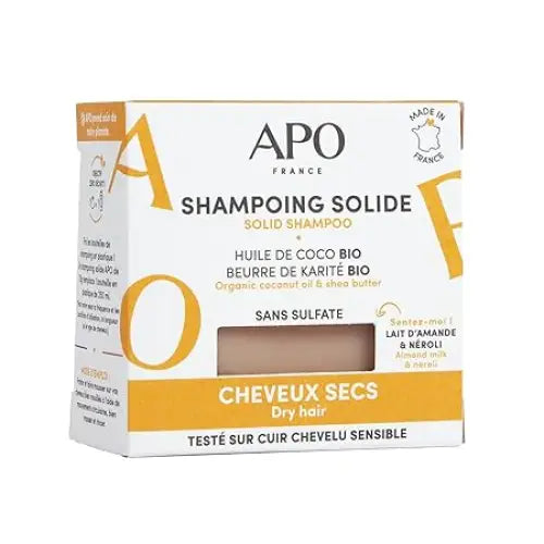 Shampoing solide - cheveux secs