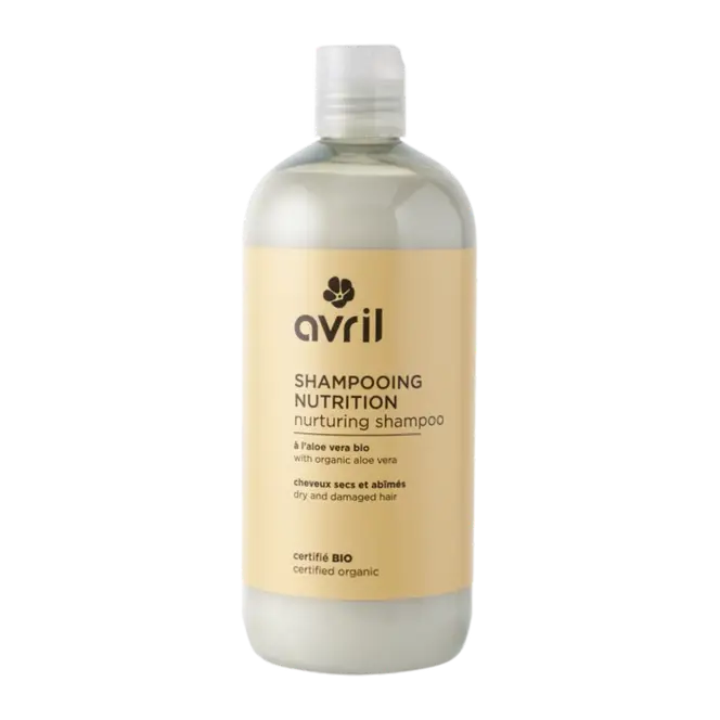 Shampoing Nutrition 500 ml pour cheveux secs avec aloe vera bio