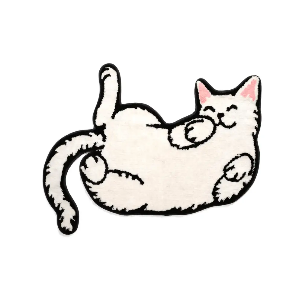 Tapis de bain chat