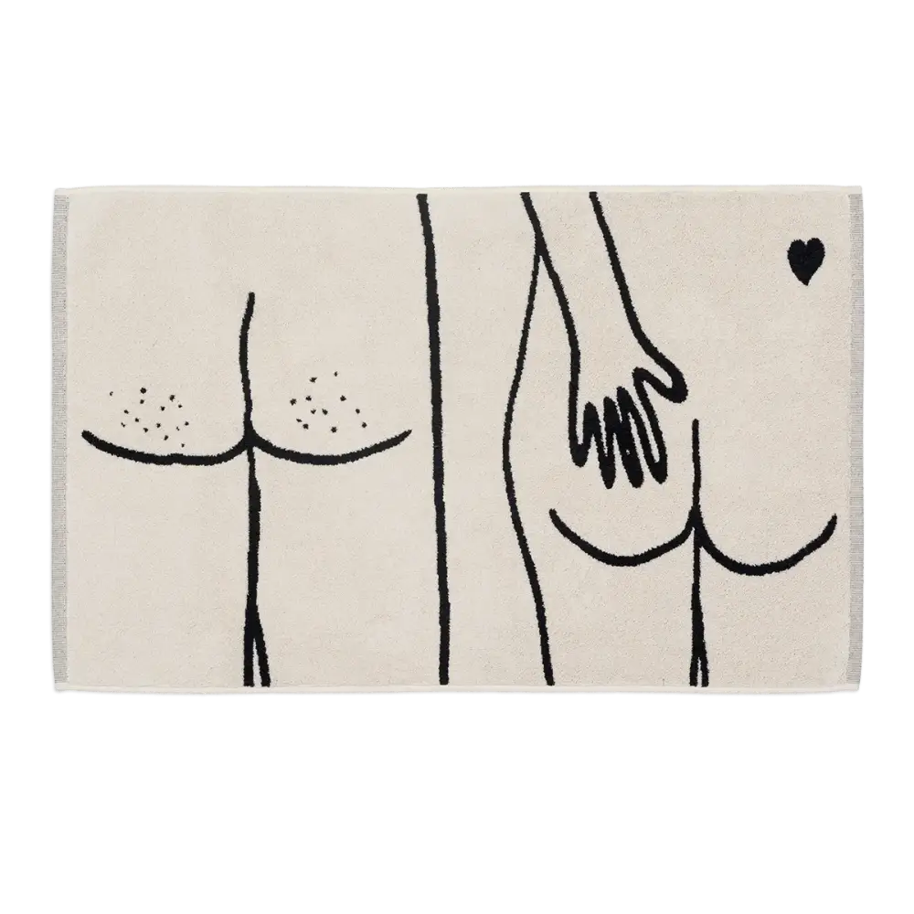 Tapis de Bain Naked Couple