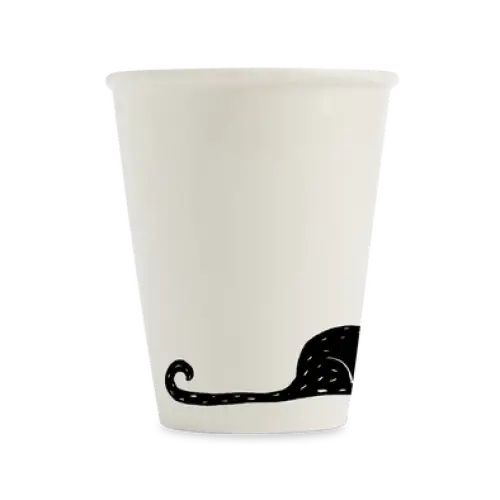 Tasse Millie and Vanillie avec design chat noir, idéale pour pauses café