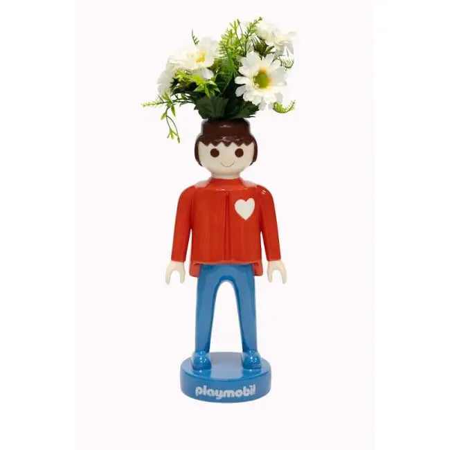 Vase Playmobile 35cm Rouge