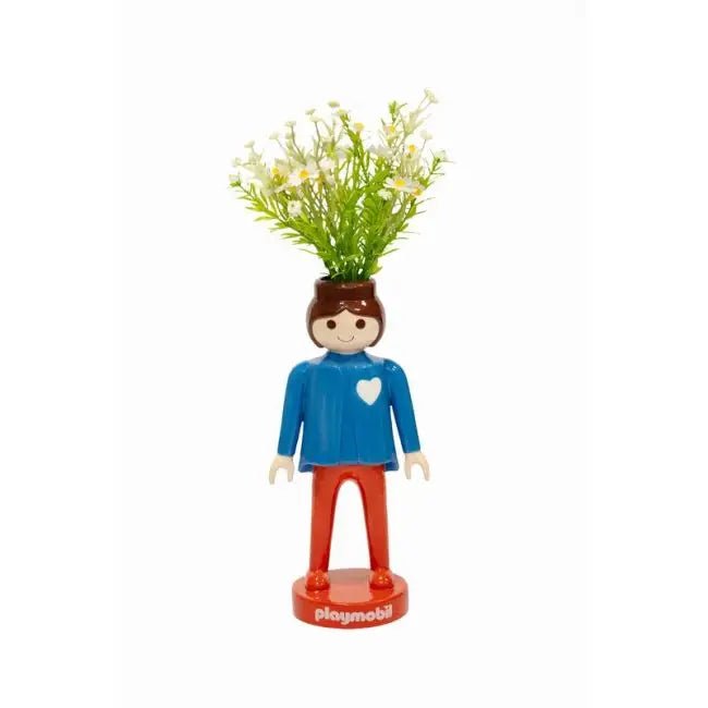 Vase Playmobile Bleu 25cm