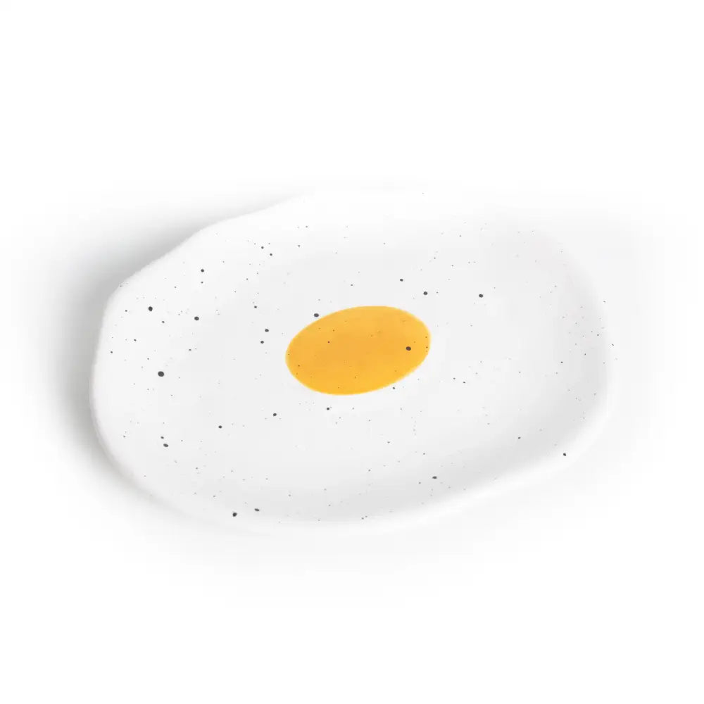 Vide poche oeuf avec œuf frit, parfait pour boîte à bijoux et petits trésors