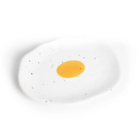 Oeuf frit poivré en boîte à bijoux Vide Poche Oeuf, touche d’humour idée cadeau