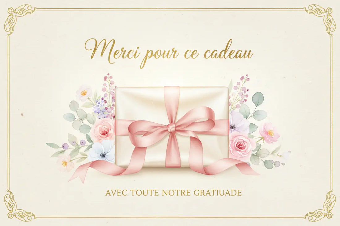 Comment remercier quelqu'un pour un cadeau ?